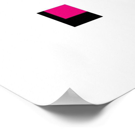 Silhouette and Colors Poster (Ecke)