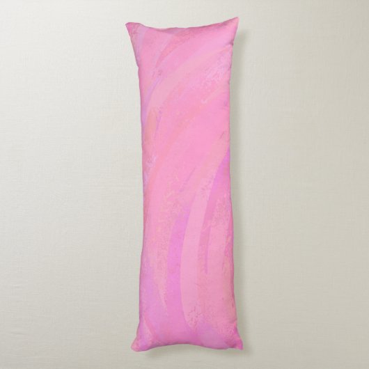 Silhouette Animal Camouflage Pink Seitenschläferkissen (Rückseite (Vertikal))