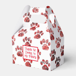 Silhouette "Animal Paw" Geschenkschachtel