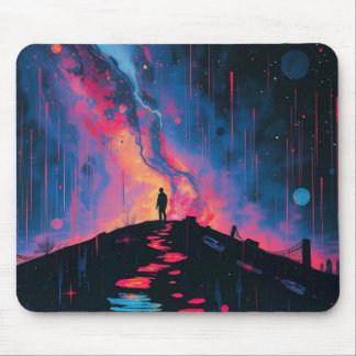 Silhouette art mouse pad  mousepad