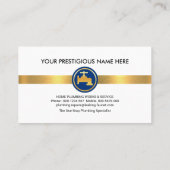 Silhouette auf blauem Geländer Visitenkarte (Rückseite)