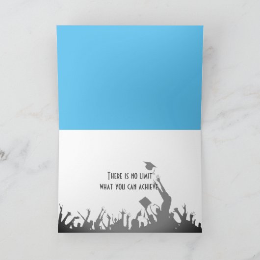 Silhouette auf Sky Karte (Innenseite)