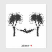 Silhouette Aufkleber (Blatt)