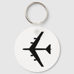 Silhouette B-52 Schlüsselanhänger