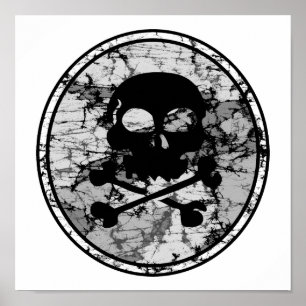 Silhouette B&W Poster