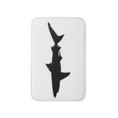 Silhouette Badematte (Vorderseite Vertikal)