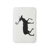 Silhouette Badematte (Vorderseite Vertikal)