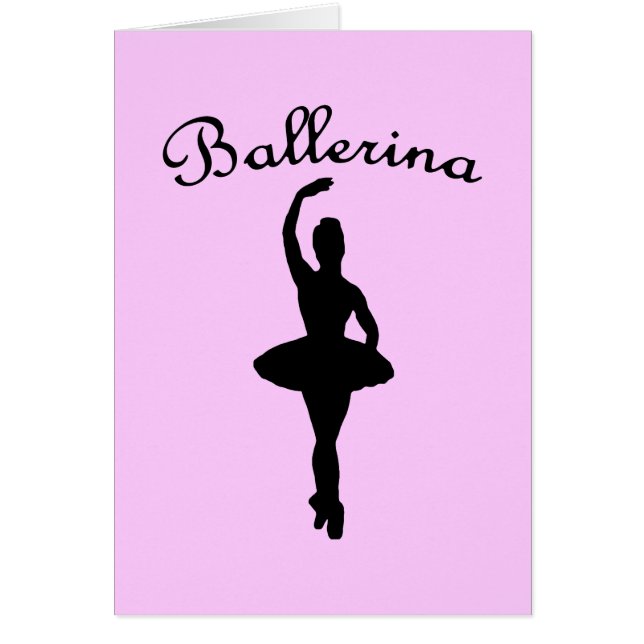 Silhouette Ballerina (Vorne)