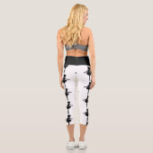 Silhouette Ballerina Capri Leggings (Rückseite)