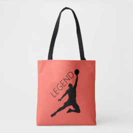 Silhouette Basketball Player Tasche