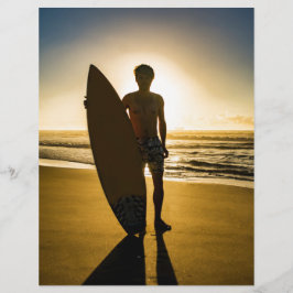 Silhouette bei Sonnenaufgang