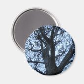 Silhouette-Bildmagazin Magnet (Vorderseite/Rückseite)