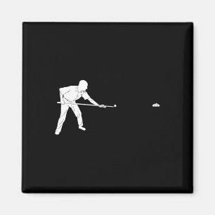 Silhouette Billard 8 Acht Ll Snooker Pool Playa Magnet