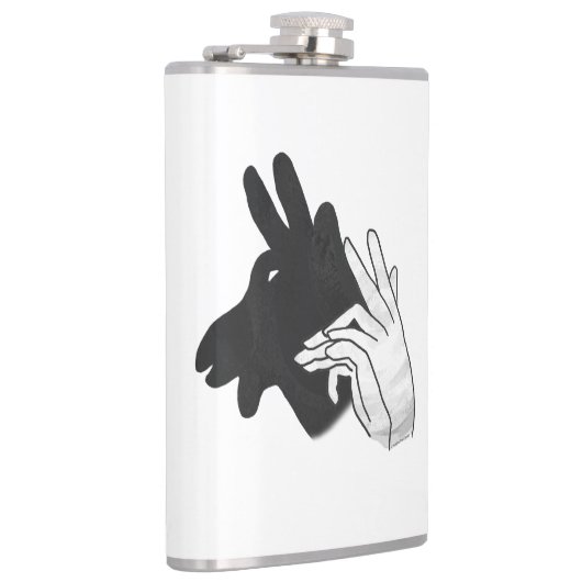 Silhouette Billy Goat Flachmann (Rechts)