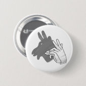 Silhouette Billy Goat Gray Button (Vorne & Hinten)