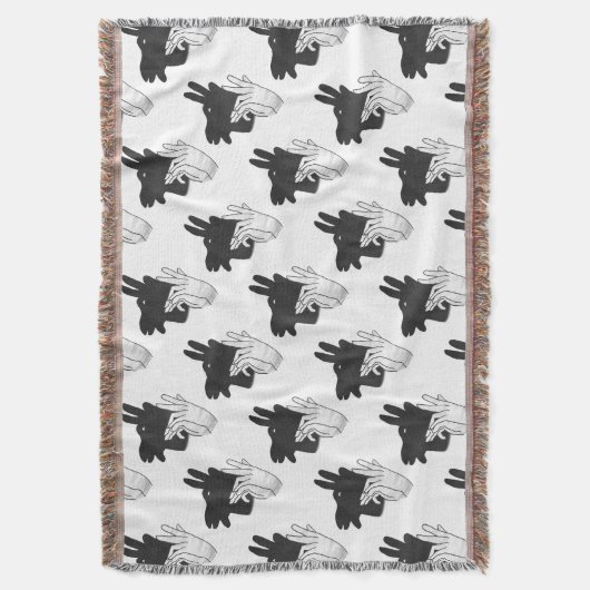 Silhouette Billy Goat Gray Decke (Vorderseite Vertikal)