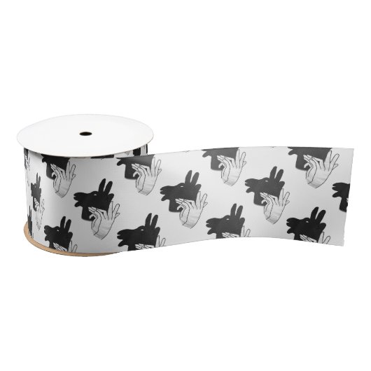 Silhouette Billy Goat Gray Satinband (Spule)