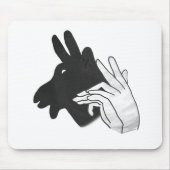 Silhouette Billy Goat Mousepad (Vorne)