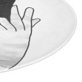 Silhouette Billy Goat Schneidebrett (Ecke)