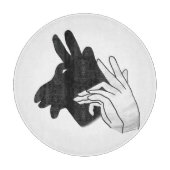 Silhouette Billy Goat Schneidebrett (Vorderseite)