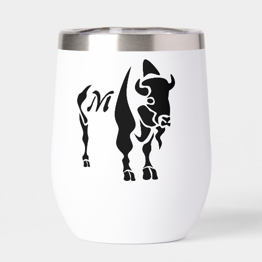 Silhouette Black Buffalo (Rückseite)