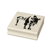 Silhouette Black Buffalo Monogram Gummistempel (Stempel)