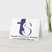 Silhouette - Blankokarte Karte (Rückseite)