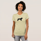 Silhouette Bouvier DES Flandres T-Shirt (Vorne ganz)