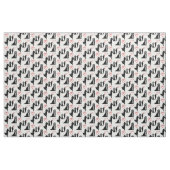 Silhouette-Braut-und Bräutigam-rotes Herz-Gewebe Stoff (Yard (91,4 cm))