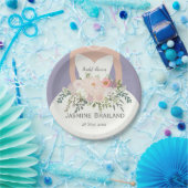 Silhouette Brautparty personalisiert Pappteller (Party)