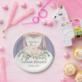 Silhouette Brautparty personalisiert Pappteller (Party)