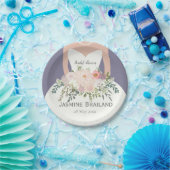 Silhouette Brautparty personalisiert Pappteller (Party)