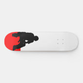 Silhouette-Brett Skateboard (Horizontal)