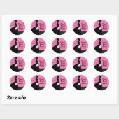 Silhouette Bride Brautparty Sticker (Blatt)