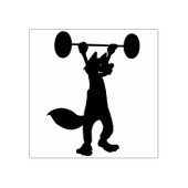 Silhouette-Briefmarke Gummistempel (Prägung)