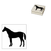 Silhouette Briefmarke Gummistempel (Stempel)