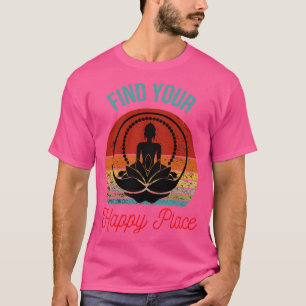 Silhouette Buddha in Lotus Blume Suchen Sie Ihren T-Shirt
