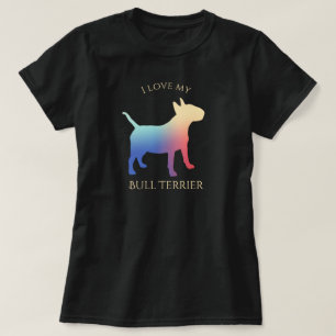 Silhouette Bull Terrier T-Shirt