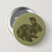 Silhouette Camouflage Ostersonnenschaltfläche Button (Vorne & Hinten)