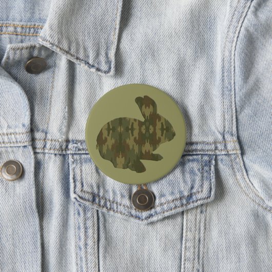 Silhouette Camouflage Ostersonnenschaltfläche Button (Beispiel)