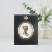 Silhouette Cassandra Austen, c.1809 Postkarte (Stehend Vorderseite)