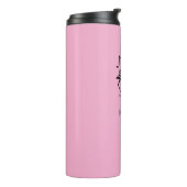 Silhouette Celebration Dance Mumm Pink Thermosbecher (Nach links gedreht)