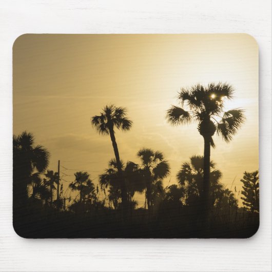 Silhouette Cocoa Palm Mousepad (Vorne)