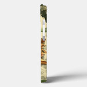 Silhouette Conch Muschel Case-Mate iPhone Hülle (Rückseite / Links)