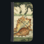 Silhouette Conch Muschel Geldbeutel Hülle Für Das Samsung Galaxy S4<br><div class="desc">Bleibe mit diesem Stück zeitgenössischer Kunst von Jennifer Goldberger entspannt. Ihre Sammlung von Muschelkunst ist entspannend und inspirierend. Dieses Kunstwerk konzentriert sich auf eine große Muschel von Conch,  umgeben von grünem Korallenriff. Holen Sie sich diese wunderschöne Meereskunst heute mit einem Silhouette-Gefühl auf Ihrem nächsten Produkt.</div>