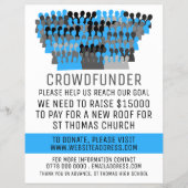 Silhouette Crowddesign, Crowdfunder, Crowdfunding Flyer (Vorne)