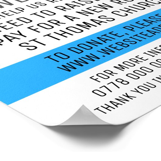 Silhouette Crowddesign, Crowdfunder, Crowdfunding Poster (Ecke)