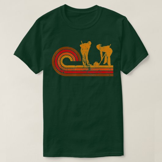 Silhouette Curling - Gigapixel- T-Shirt (Design vorne)