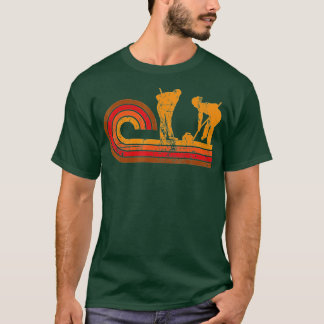 Silhouette Curling - Gigapixel- T-Shirt