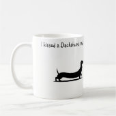 Silhouette-Dackel-Kaffeetasse  Kaffeetasse (Links)